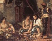 Eugene Delacroix The Women of Algiers china oil painting artist